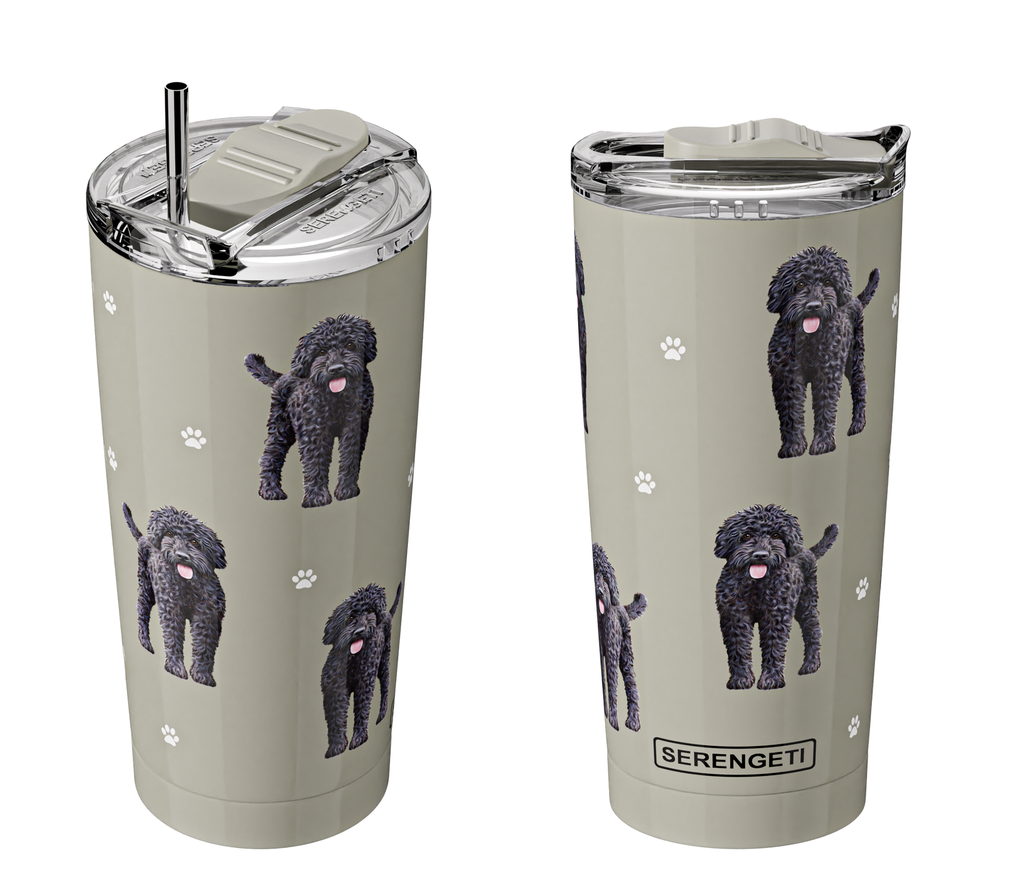 3D Printed - Labradoodle Tumbler - Leak-Proof, Durable
