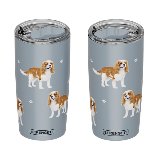 3D Printed - King Charles Cavalier Tumbler Leak-Proof, Durable