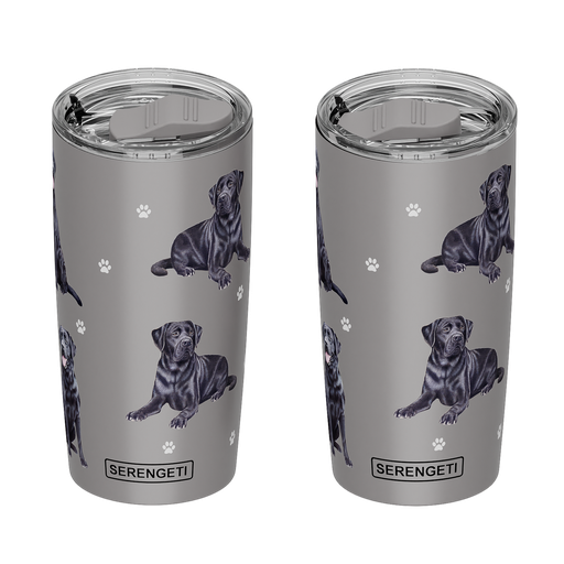 3D Printed - Labrador, black Tumbler Leak-Proof, Durable
