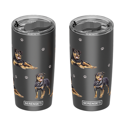 3D Printed - Rottweiler Tumbler Leak-Proof, Durable