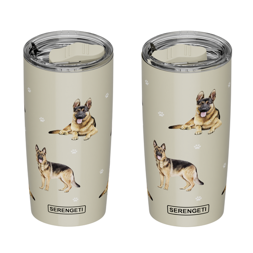 3D Printed - German Shepherd Tumbler - Leak-Proof, Durable