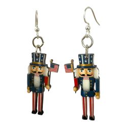 Patriotic Nutcracker Earrings