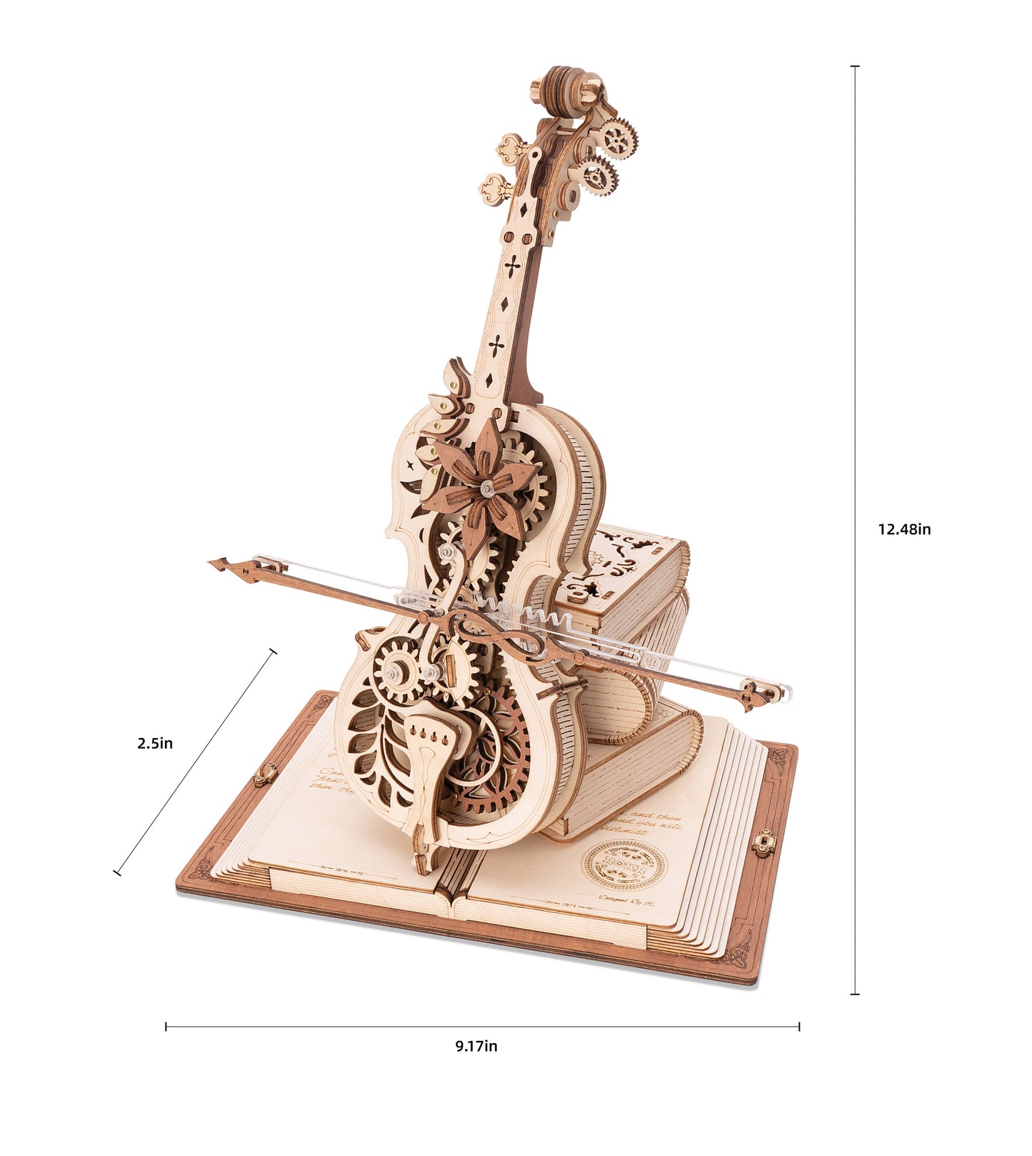 DIY Mechanical Music Box: Magic Cello