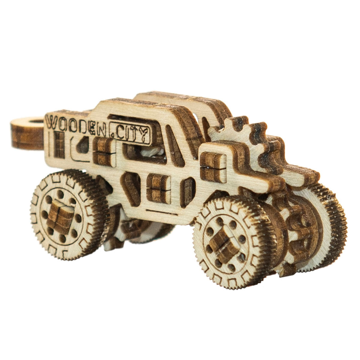 3D Wooden Puzzle - Widgets Race Cars