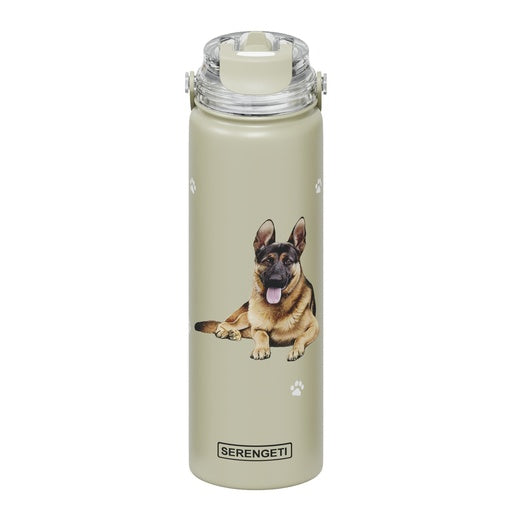 3D Printed - German Shepherd Water Bottle
