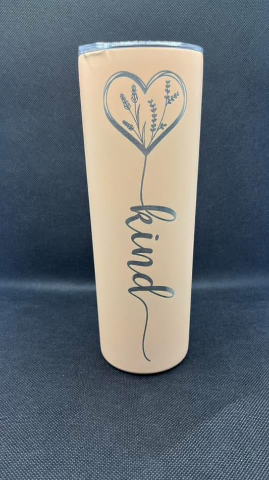 'Kind' Skinny Tumbler
