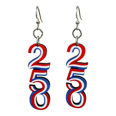 250th Anniversary Earrings