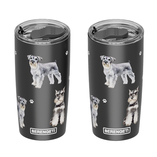 3D Printed - Schnauzer Tumbler -  Leak-Proof, Durable
