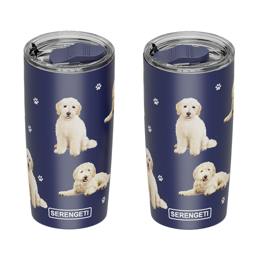 3D Printed - Goldendoodle Tumbler -  Leak-Proof, Durable