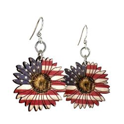 American Sunflower Earrings