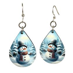 Jolly Snowman Earrings