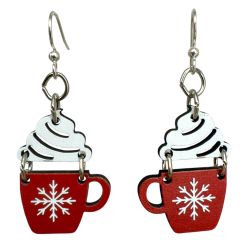Hot cocoa Earrings