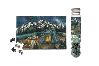Camping in Pacific Northwest National Park Puzzle Gift