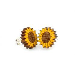 Sunflower Stud Earrings