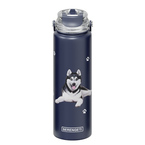 3D Printed - Siberian Husky Water Bottle