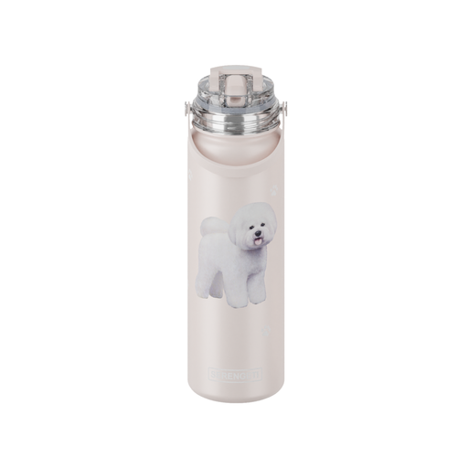 3D Printed - Bichon Frise Water Bottle