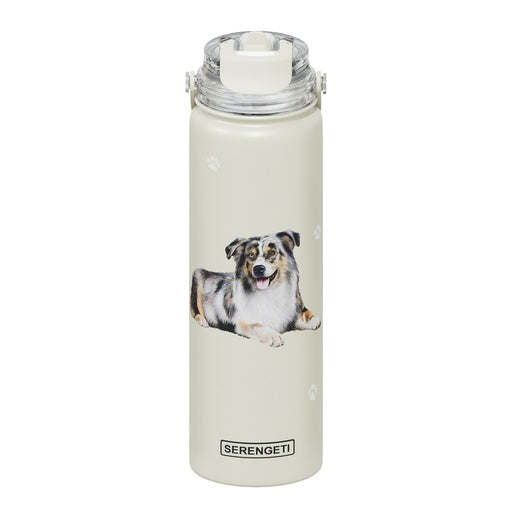 3D Printed - Australian Shepherd Water Bottle