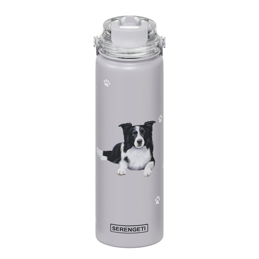 3D Printed - Border Collie Water Bottle