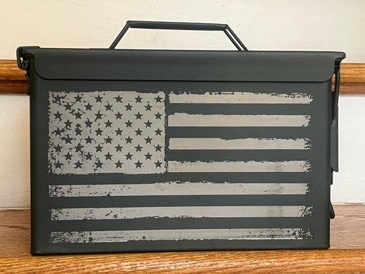 Rustic American Flag