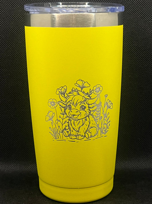 Highland Cow Tumbler