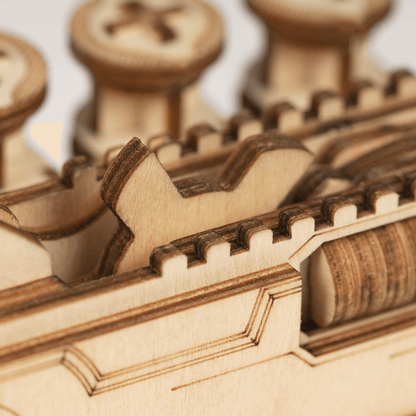 DIY 3D Puzzle Terminator M870 Rubber Band Gun