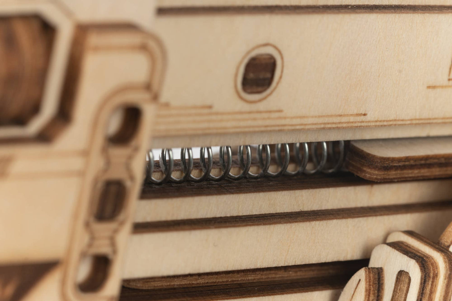 DIY 3D Puzzle Terminator M870 Rubber Band Gun